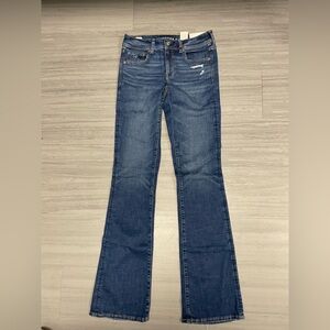 American Eagle Outfitters Dark Blue Flare Jeans